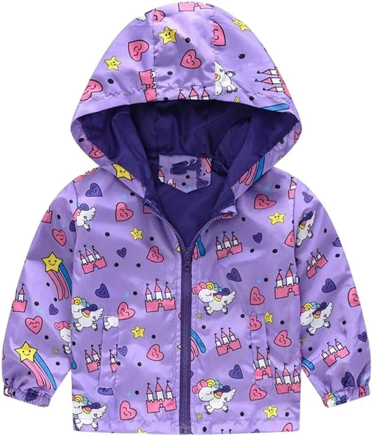 JMT-092810 Girls Softshell Jacket for Kids Comfortable and Stylish Clothing Winter and Autumn