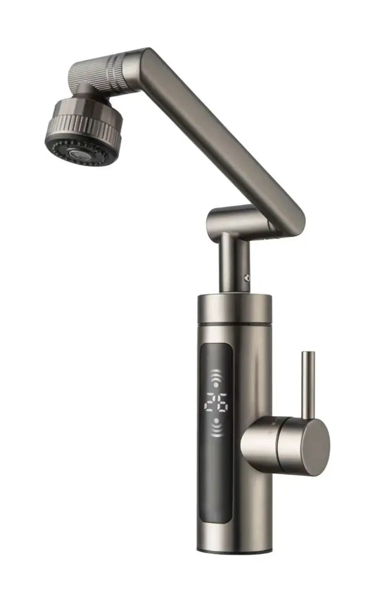 JMT-670794 Stainless Steel Instant Electric Water Heater Faucet with Smart Temperature Display for Kitchen and Bathroom