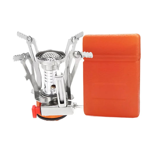 JMT-432522 Compact Outdoor Gas Camping Stove with Piezo Ignition and Wind Resistance