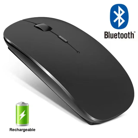 JMT-332746 Rechargeable Wireless RGB Gaming Mouse - Slim Silent Design for PC and Computer