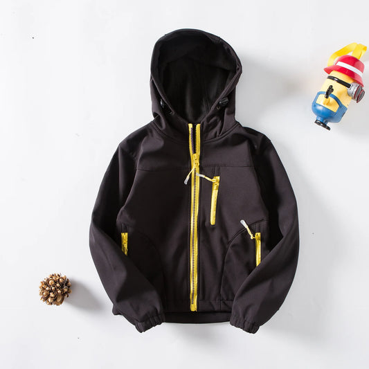 JMT-322186 Factory Customization Children's Jackets Winter Jackets for Kids Personalized Soft Shell Jacket