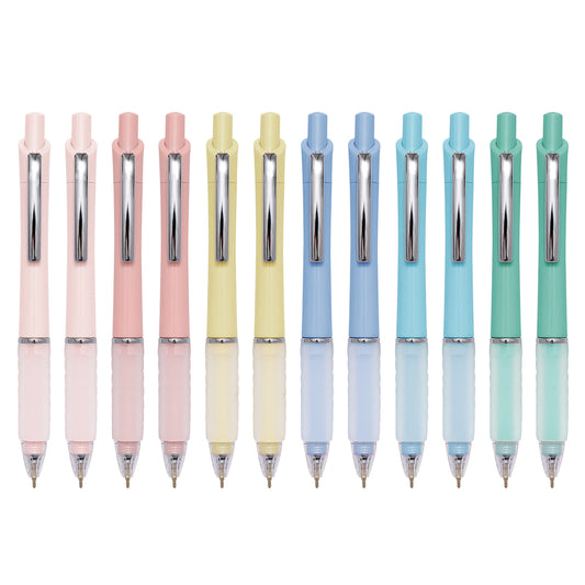 JMT-691914 Candy-Coloured Plastic Ballpoint Pen Set for Gifts