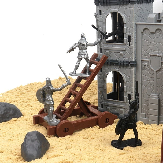 JMT-613834 97PCS Medieval Castle Army Playset with Toy Soldiers and Action Figures
