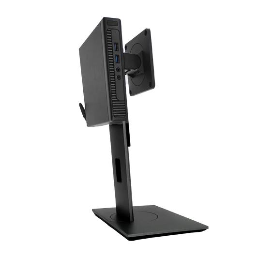 JMT-749514 Ergonomic Computer Monitor Riser with Mini PC Mount for Increased Screen Height