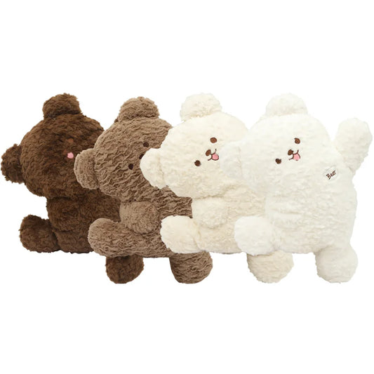 JMT-638410 Tsubomi Cartoon Bear Plush Toy Hugging Pillow - Unisex Stuffed Doll, 55cm Long Plush Filling
