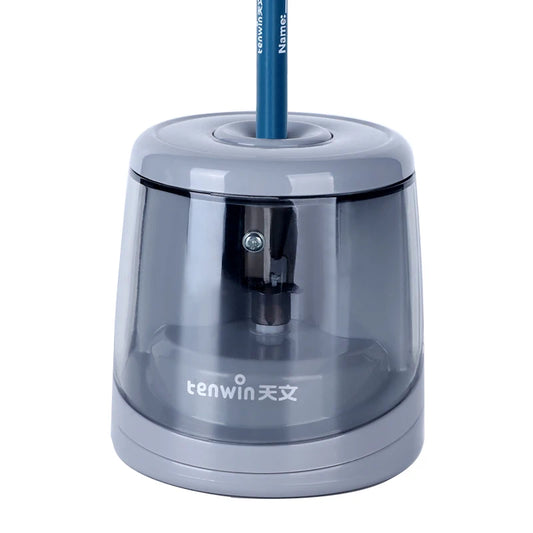 JMT-514762 Portable Electric Pencil Sharpener with Durable Plastic Design for Students