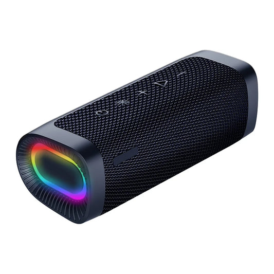 JMT-201802 Portable Outdoor Waterproof Speaker with Surround Sound, Hi-Fi MP3 Stereo and RGB LED Lights