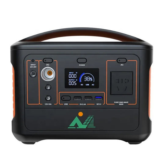 JMT-392010 High-Capacity 550WH Emergency Portable Power Station with AC and DC Outputs