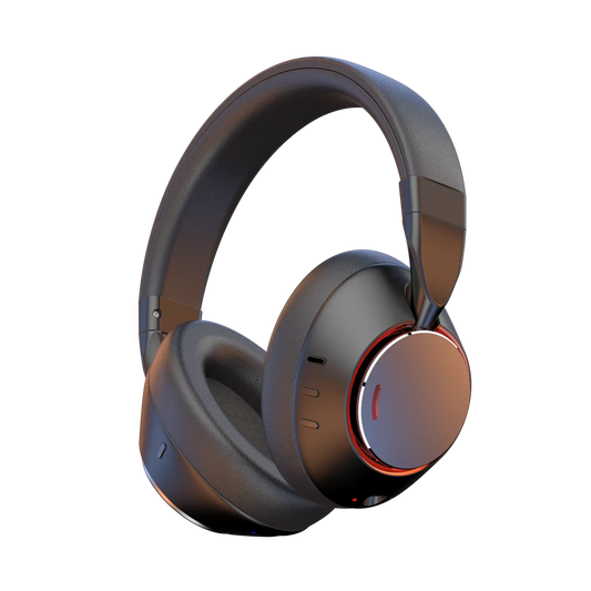 JMT-211338 Wireless Gaming Headset with ANC Noise Reduction and LED Studio Design