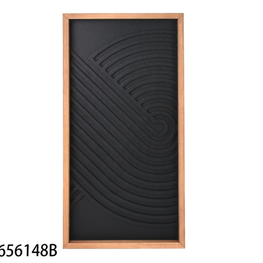 JMT-810506 Natural Wood Rainbow Arch Wall Decoration for Home Decor