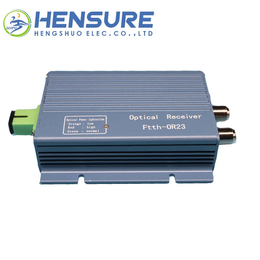 JMT-160650 High Level 100dBuV Optical Receiver OR23B for CATV FTTH - Dual Output, 1550nm SC Connector