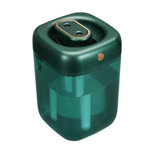 JMT-003402 Mini Ultrasonic Atomizer Humidifier for Home and Hotel Use, Green, USB Powered