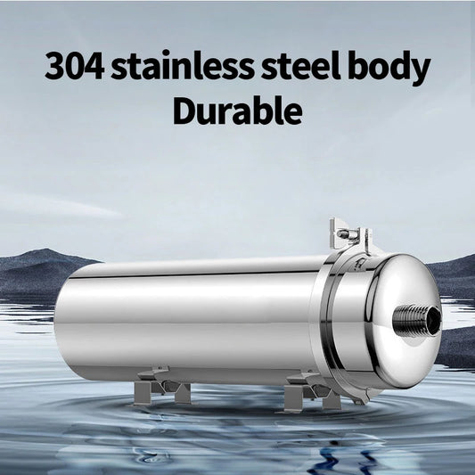 JMT-417034 Whole House Water Purification System with 0.01 Micron Stainless Steel Filter for Yellow Mud Water