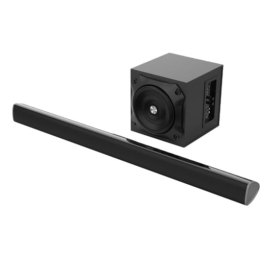 JMT-617418 Wireless Surround Sound Bar with Subwoofer and Bluetooth for Enhanced TV Audio