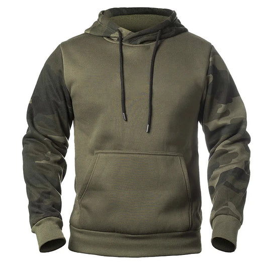 JMT-804810 European American Fashion Brand Men's Long Sleeve Hooded Jacket Autumn Winter Camouflage Sweater Heat Transfer Fleece Hoodie
