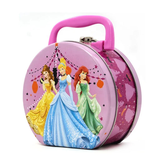 JMT-494474 Custom Portable Full-Color Tin Box with Handle for Children's Toys, Candy, Chocolate, and Food Storage