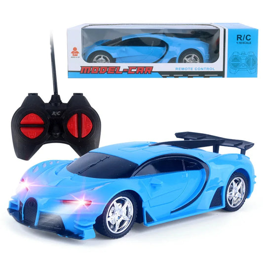 JMT-871882 Children's Remote Control Racing Car - 1:18 Scale Simulation Four-Way Vehicle