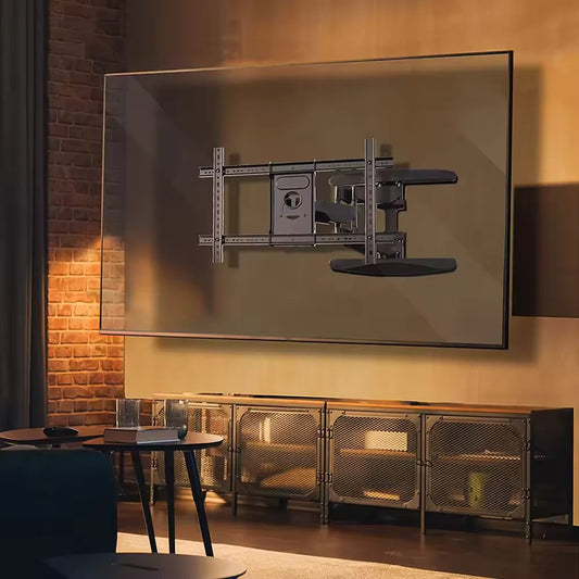 JMT-188490 Adjustable Wall-Mounted TV Bracket with Articulating Dual Arms for 40-75 inch Screens