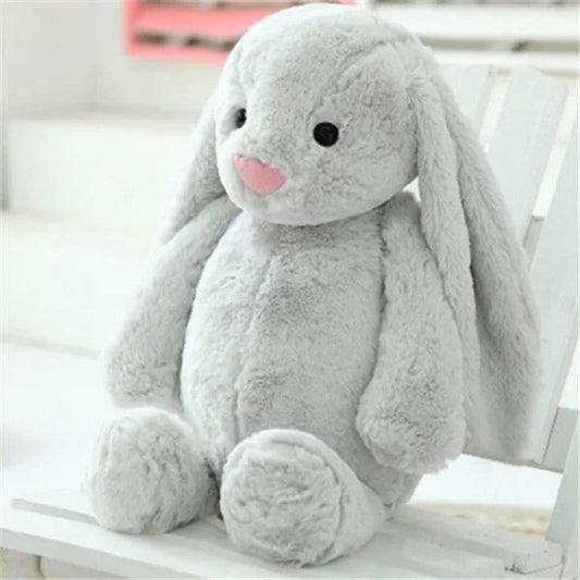 JMT-983050 Plush Bunny Doll Stuffed Animal Toy for Children - Ideal Birthday and Easter Gift