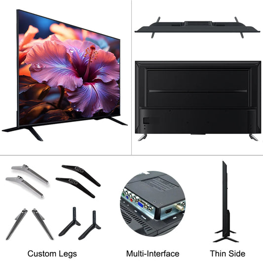JMT-501834 Full HD 1080P Smart LED Television Available in Various Sizes: 32-65 Inch