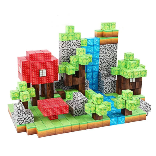 JMT-645450 Magnetic Building Blocks Set for Creative Play - Suitable for Kids Aged 3+