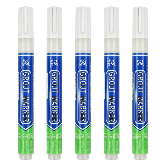 JMT-457610 Non-Toxic Water-Based Grout Marker Pen for Tile Repair in 12 Colours