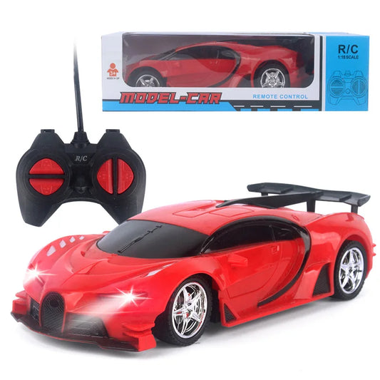 JMT-871882 Children's Remote Control Racing Car - 1:18 Scale Simulation Four-Way Vehicle