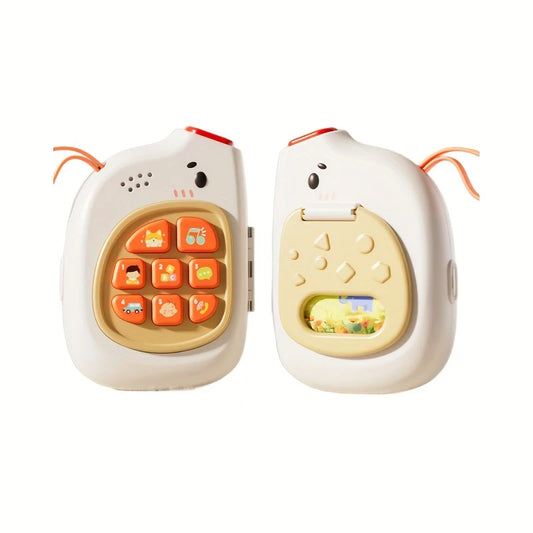 JMT-960970 Early Learning Music Mobile Phone Toy - Sensory Activities for Pretend Play and Child Development