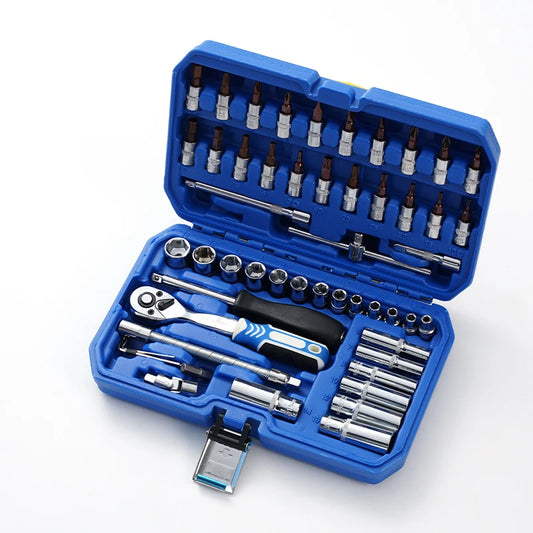 JMT-110922 53-Piece Multi-Function Household Tool Set for Home Repair and Maintenance