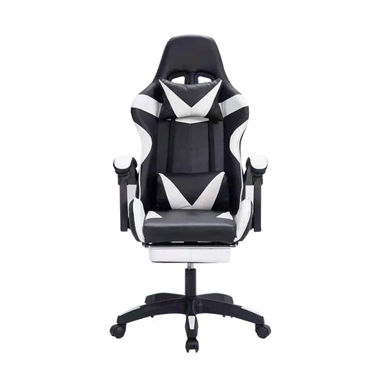 JMT-010058 Ergonomic Gaming Chair with Adjustable Armrests and Swivel Function for Office Use