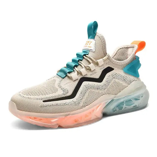 JMT-372746 JSYWD-286 Men's Casual Fashion Trend Sneakers with Crisp Breathable Mesh and Soft Soles