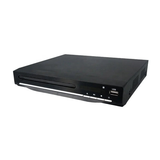 JMT-831498 High-Definition Mini Home Video Player for Blu-ray, DVD, and VCD Playback with Remote Control