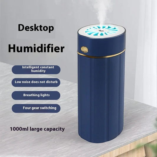 JMT-067786 Portable USB Ultrasonic Humidifier with Colourful Night Light and High Mist Output for Home and Office Use