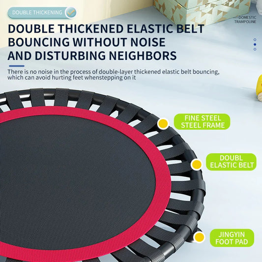 JMT-602250 Outdoor Inground Trampoline for Kids and Adults - High Elasticity Design for Enhanced Recreation