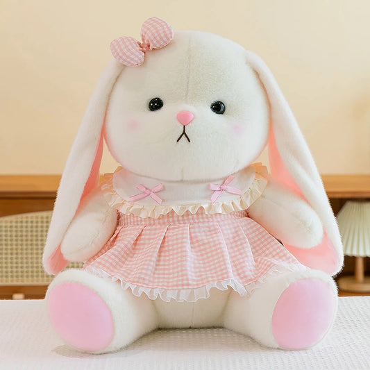 JMT-033930 Exquisite Rabbit Plush Toy for Home Decoration - Washable and Easy to Clean Companion Gift