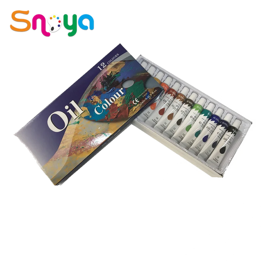 JMT-678410 Acrylic Paint Set for Kids - 24 Colours, 30mL Each, Ideal for Canvas and Paper