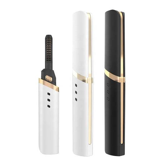 JMT-613578 Rechargeable Heated Eyelash Curler - Mini Electric Makeup Tool