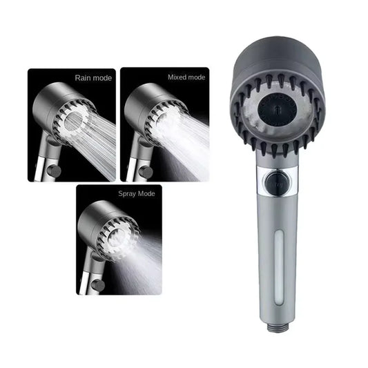JMT-958602 Filtered Handheld Shower Head with Rainfall Spray for Enhanced Water Purification