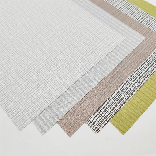 JMT-610506 Modern Gold Textured PVC Vinyl Wallpaper for Bedroom, Fire Resistant Linen Wall Covering