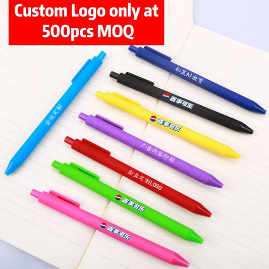 JMT-955210 Multi-Colour Retractable Gel Ink Pen with Custom Logo Options