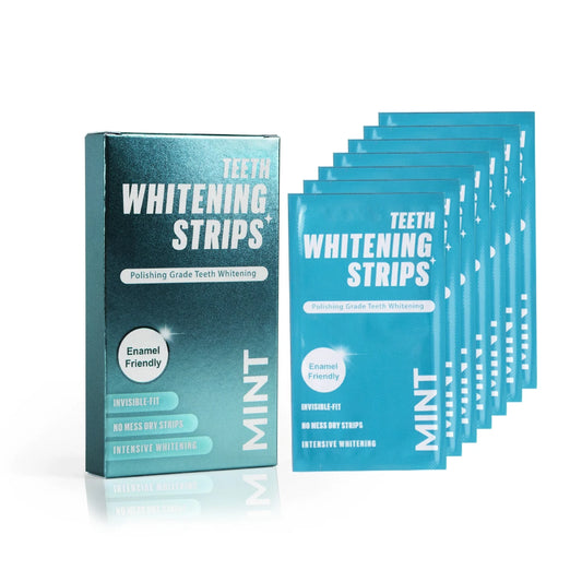 JMT-290506 Enamel-Safe Teeth Whitening Strips with 3% HP for Fast Bleaching Results