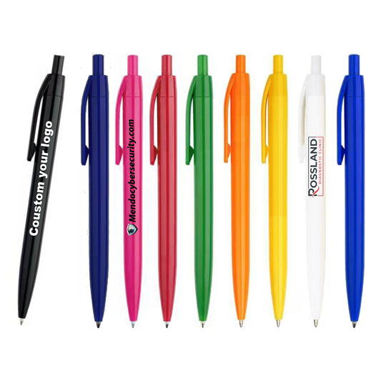 JMT-248970 Customisable Plastic Ballpoint Pens with Imprint Options