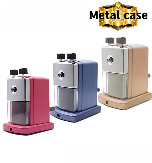 JMT-235658 Manual Metal Pencil Sharpener for Students and Children - Ideal for Primary School Use