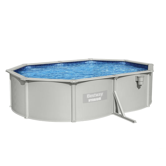 JMT-289226 Endless Outdoor Portable Family Swimming Pool - Bestway Hydrium Steel Wall Container