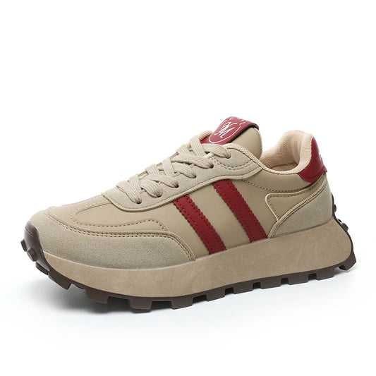 JMT-098250 New Colored Forrest Gump Shoes Women's Autumn Student Sports Running Shoes Casual Thick Sole Elevated Shoes