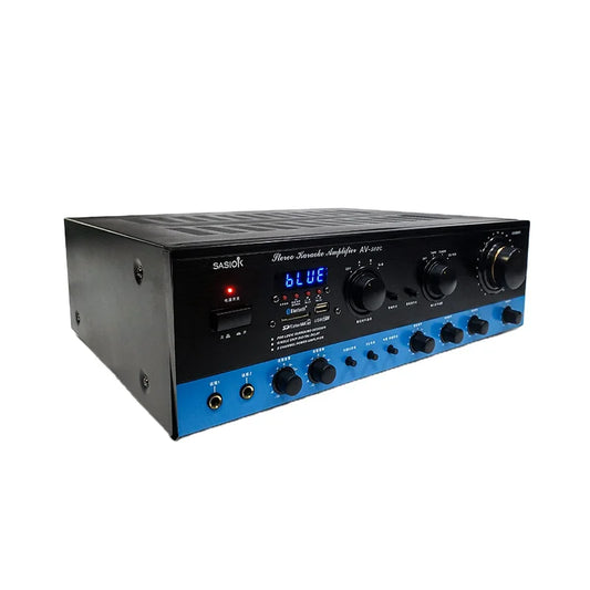 JMT-848778 AV-502C Stereo Home Theatre Receiver with USB, SD, FM, and Bluetooth Connectivity