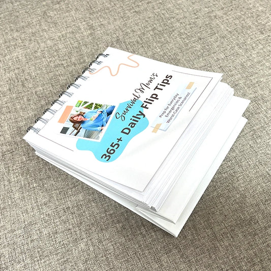 JMT-050890 Custom Printed Mini Daily Desk Calendar – 365 Tear-Off Pages for Office Use