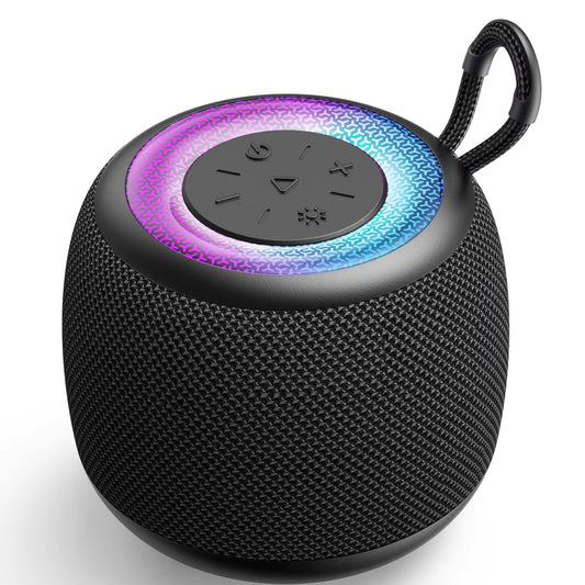 JMT-940810 Portable Bluetooth Speaker with RGB Lighting, Hi-Fi Sound, IPX6 Waterproof, Lightweight Design
