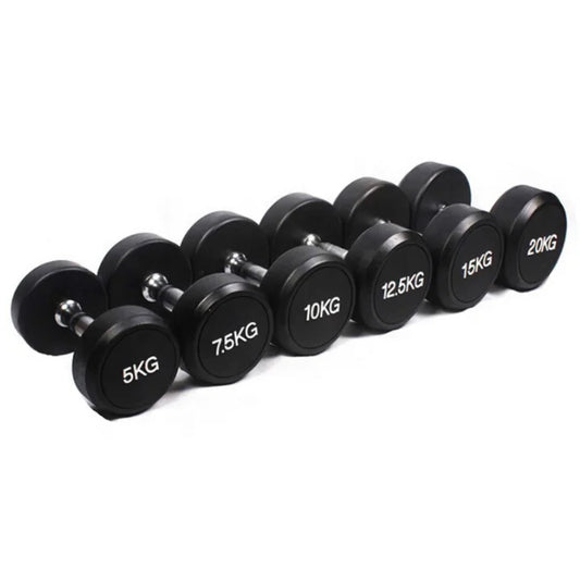 JMT-653450 Heavy Duty 20kg Iron Dumbbells for Home Fitness and Strength Training