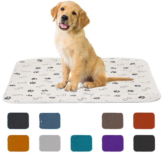 JMT-890378 Sustainable Washable Waterproof Puppy Training Pads with Non-Slip PU Backing
